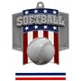 Hasty Awards Patriot Softball Medal M-776O