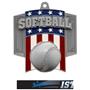 Hasty Awards Patriot Softball Medal M-776O