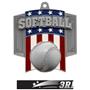 Hasty Awards Patriot Softball Medal M-776O