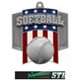 Hasty Awards Patriot Softball Medal M-776O