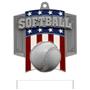 Hasty Awards Patriot Softball Medal M-776O