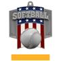 Hasty Awards Patriot Softball Medal M-776O