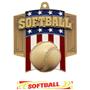 Hasty Awards Patriot Softball Medal M-776O