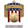 Hasty Awards Patriot Softball Medal M-776O