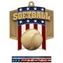 Hasty Awards Patriot Softball Medal M-776O