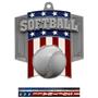Hasty Awards Patriot Softball Medal M-776O