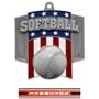Hasty Awards Patriot Softball Medal M-776O