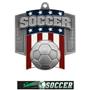 Hasty Awards Patriot Soccer Medal M-776S