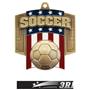 Hasty Awards Patriot Soccer Medal M-776S