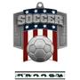 Hasty Awards Patriot Soccer Medal M-776S