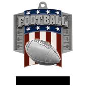 Hasty Awards Patriot Football Medal M-776F Hasty Awards Patriot Football Medal M-776F