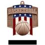 Hasty Awards Patriot Basketball Medal M-776B