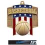 Hasty Awards Patriot Basketball Medal M-776B