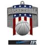 Hasty Awards Patriot Basketball Medal M-776B
