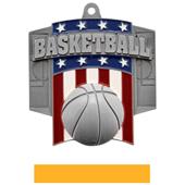 Hasty Awards Patriot Basketball Medal M-776B Hasty Awards Patriot Basketball Medal M-776B