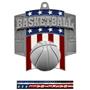 Hasty Awards Patriot Basketball Medal M-776B