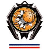 Hasty Stealth Basketball Bust-Out Medal M-5200B Hasty Stealth Basketball Bust-Out Medal M-5200B