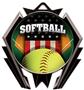 Hasty Award Stealth Softball Patriot Medal M-5200O