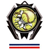 Awards Stealth Softball Bust-Out Medal M-5200O Awards Stealth Softball Bust-Out Medal M-5200O