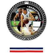 Awards Crest Basketball Medal P.R.Male M-8650B Awards Crest Basketball Medal P.R.Male M-8650B