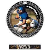 Hasty Awards Crest Football Medal P.R.2 M-8650F Hasty Awards Crest Football Medal P.R.2 M-8650F
