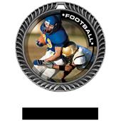 Hasty Awards Crest Football Medal P.R.2 M-8650F Hasty Awards Crest Football Medal P.R.2 M-8650F