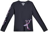 Cherokee Workwear Long Sleeve Breast Cancer Tee