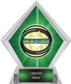 Classic Soccer Green Diamond Ice Trophy Classic Soccer Green Diamond Ice Trophy