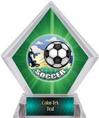 HD Soccer Green Diamond Ice Trophy HD Soccer Green Diamond Ice Trophy