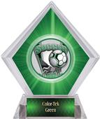 ProSport Soccer Green Diamond Ice Trophy ProSport Soccer Green Diamond Ice Trophy