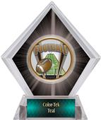 ProSport Football Black Diamond Ice Trophy ProSport Football Black Diamond Ice Trophy