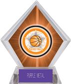 All-Star Basketball Orange Diamond Ice Trophy