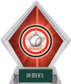 All-Star Baseball Red Diamond Ice Trophy