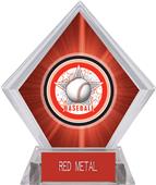 All-Star Baseball Red Diamond Ice Trophy