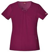 Dickies Women's Junior Fit Scoop Neck Tops