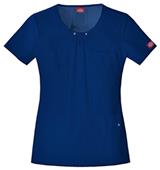 Dickies Women's Junior Fit Scoop Neck Tops