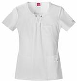 Dickies Women's Junior Fit Scoop Neck Tops