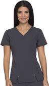 Dickies Women's Junior Fit V-Neck Top Dickies Women's Junior Fit V-Neck Top