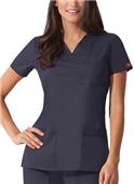 Dickies Women's Junior Fit Youtility V-Neck Top