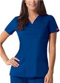 Dickies Women's Junior Fit Youtility V-Neck Top Dickies Women's Junior Fit Youtility V-Neck Top