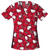 Cherokee Tooniforms Womens V-Neck Scrub Top