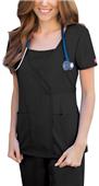 Dickies Women's Mock Wrap Scrub Top