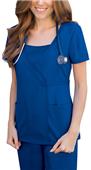 Dickies Women's Mock Wrap Scrub Top