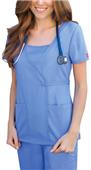 Dickies Women's Mock Wrap Scrub Top