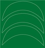 Xenith X1 Batting Helmet Brim Decals (3) -Closeout