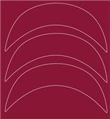 Xenith X1 Batting Helmet Brim Decals (3) -Closeout
