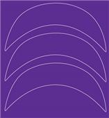 Xenith X1 Batting Helmet Brim Decals (3) -Closeout