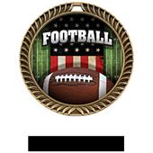Hasty Awards Crest Football Medal Patriot M-8650F Hasty Awards Crest Football Medal Patriot M-8650F