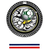 Hasty Award Crest Soccer Medal Bust-Out M-8650S Hasty Award Crest Soccer Medal Bust-Out M-8650S