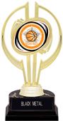 Gold Hurricane 7" All-Star Basketball Trophy